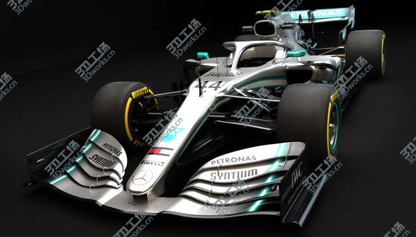 images/goods_img/20210312/3D model F1 Mercedes AMG W10 2019/2.jpg